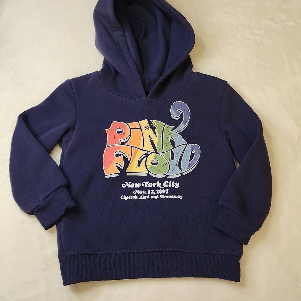Pink Floyd Navy Blue HoodieSize 2t